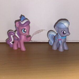 My Little Pony Blind Bag Figures: Diamond Tiara and Silver Spoon